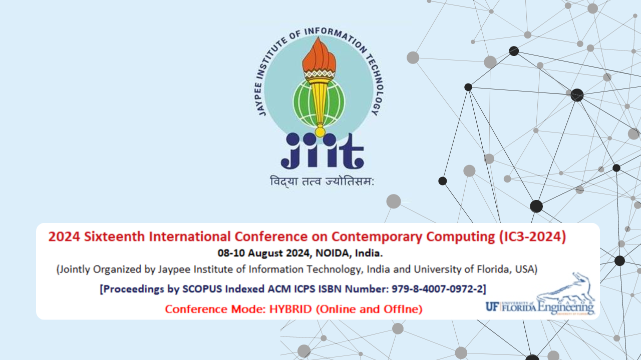 International Conference on Contemporary Computing 2024