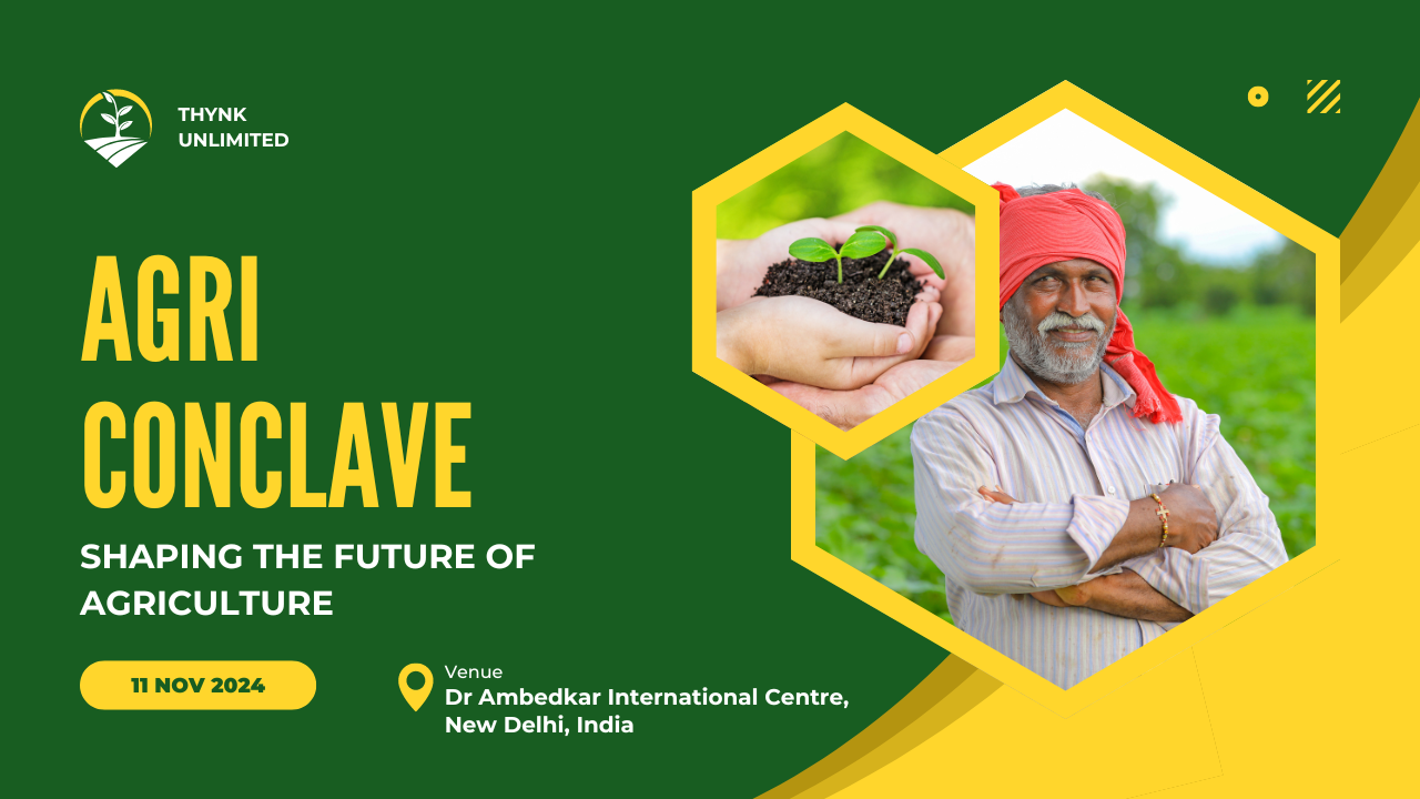 AgriConclave 2024 · 11 Nov 2024, New Delhi